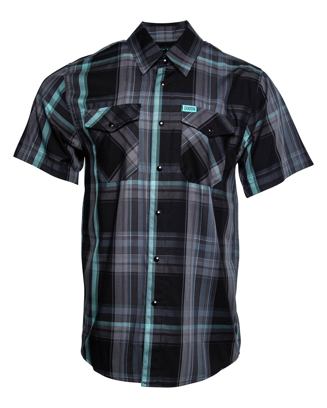 XENOS BAMBOO SHORT SLEEVE BUTTON UP - MENS