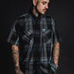 XENOS BAMBOO SHORT SLEEVE BUTTON UP - MENS