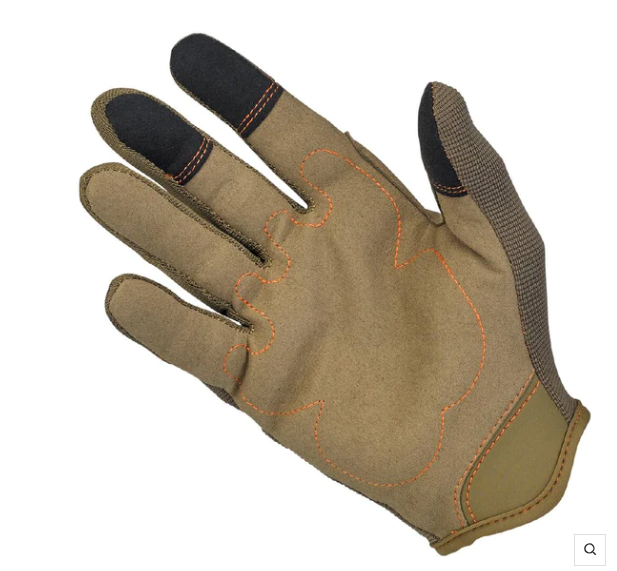 BILTWELL MOTO GLOVES - BROWN/ORANGE