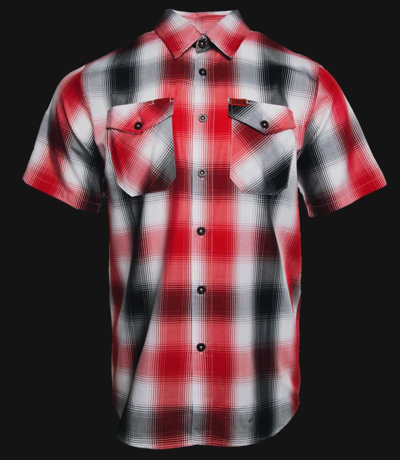 OCTANE BAMBOO SHORT SLEEVE BUTTON UP