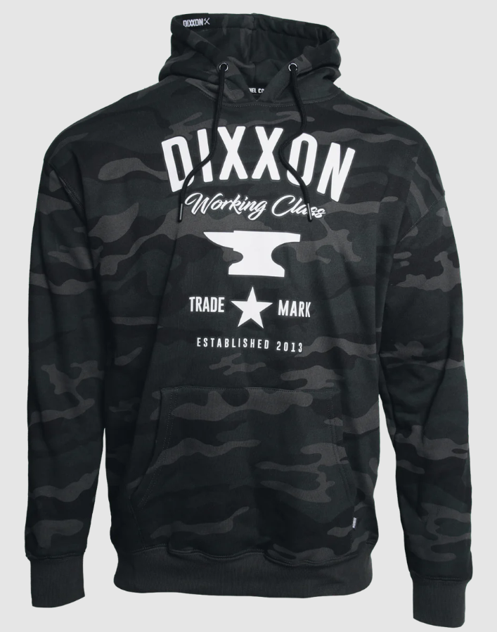 WHITE TM WORKING CLASS HOODIE BLACK CAMO