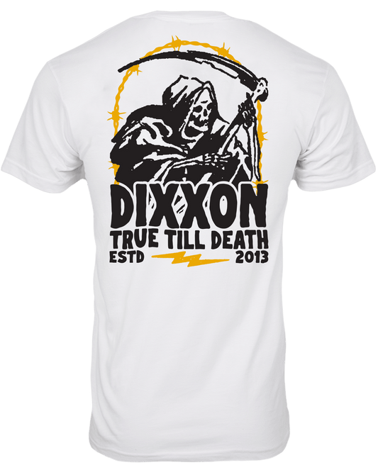 DEATH RIDER T-SHIRT WHITE - MENS