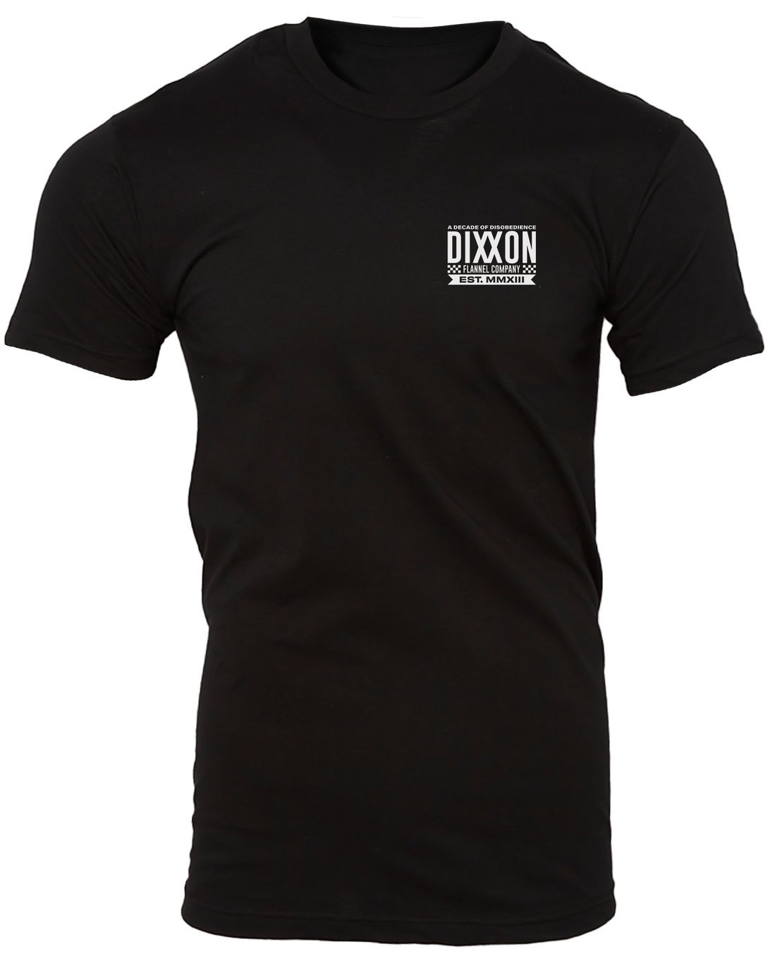 DECADE OF DISOBEDIENCE T-SHIRT BLACK - MENS