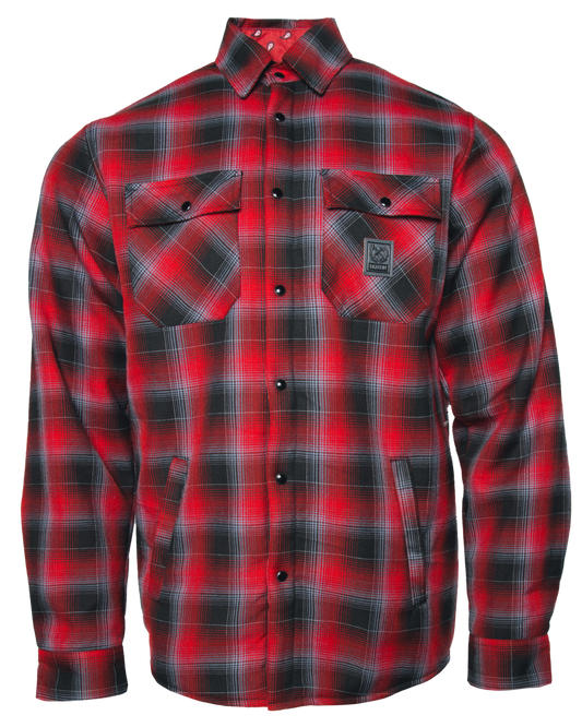 JOHNNY SHERPA LINED FLANNEL JACKET - MENS