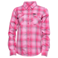 Women's Keep A Breast I Love Boobies Flannel