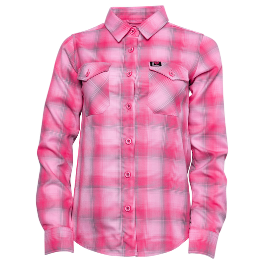 Women's Keep A Breast I Love Boobies Flannel