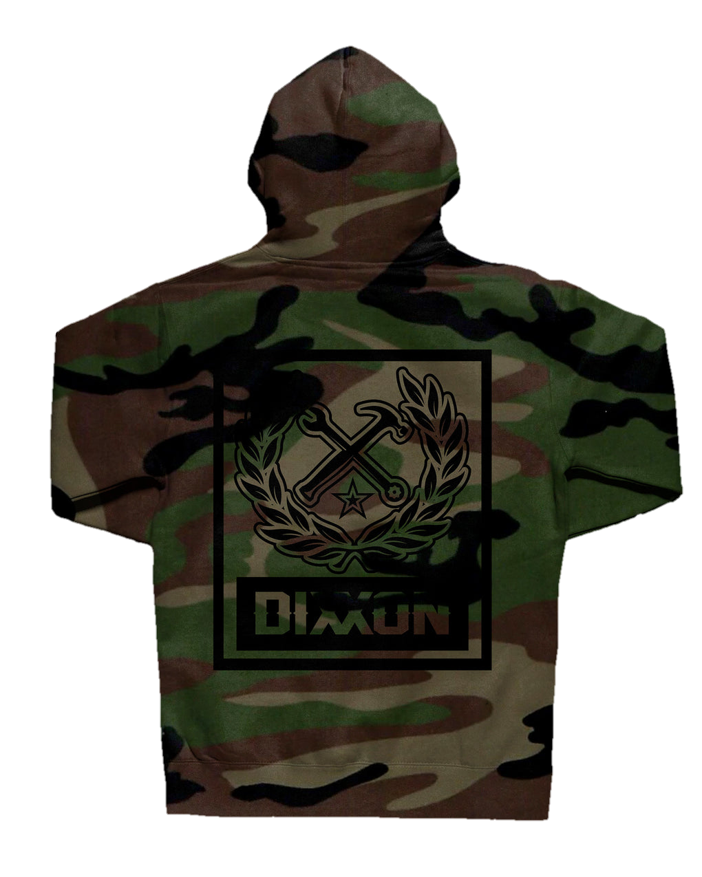 DIXXON CAMO HOODIE GREEN